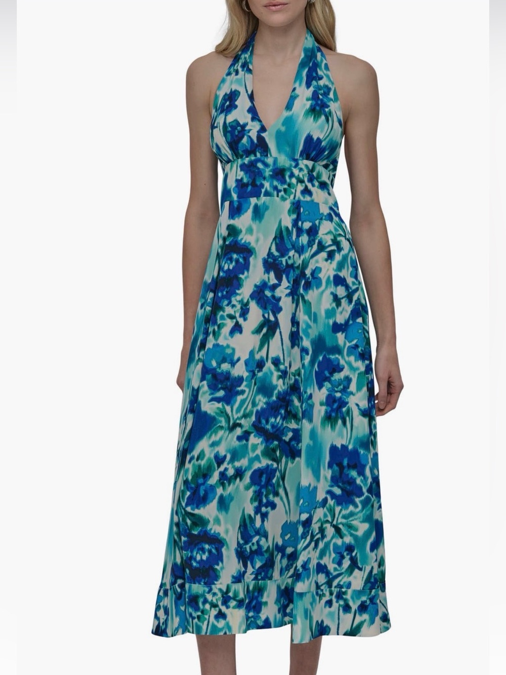 NWT DKNY Halter Midi Size 6